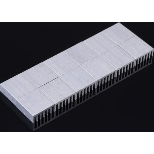 12pcs Computer Cooler Radiator Aluminum Heatsink Heat sink for LED Electronic Chip Heat dissipation Cooling Pads