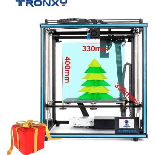 Tronxy X5SA X5SA PRO 24V 3D Printer CoreXY 330*330mm Build Plate Resume Power Failure Printing Filament Sensor DIY KIT Impresora
