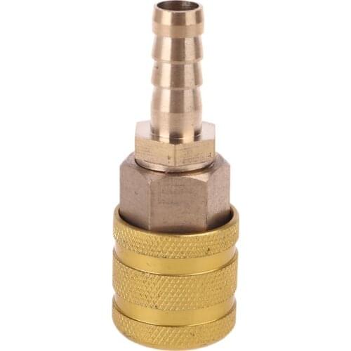 Hardware Coupler and Plug 8mm Solid Brass Quick Connect Air Fittings 1/4\" NPT A0NE