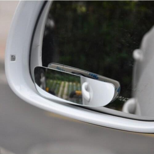 2pcs Car Mirror Blind Spot Mirror 360 Degree Wide Angle Round Convex Blind Spot Mirror Parking Rear view Mirror Car Accessories