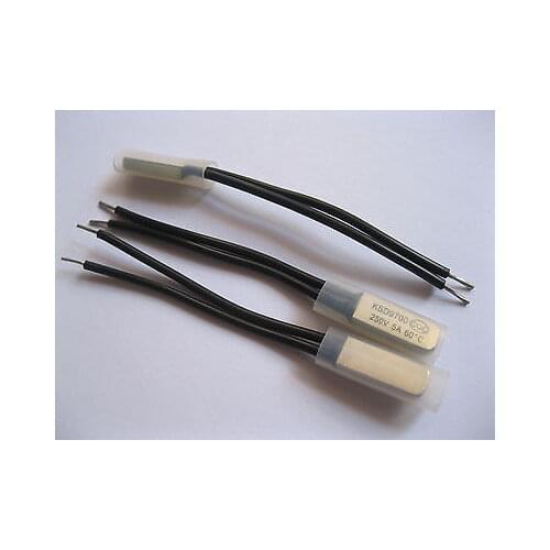 10 pcs KSD9700 Bimetal Temperature Switch Thermostat 60C NC