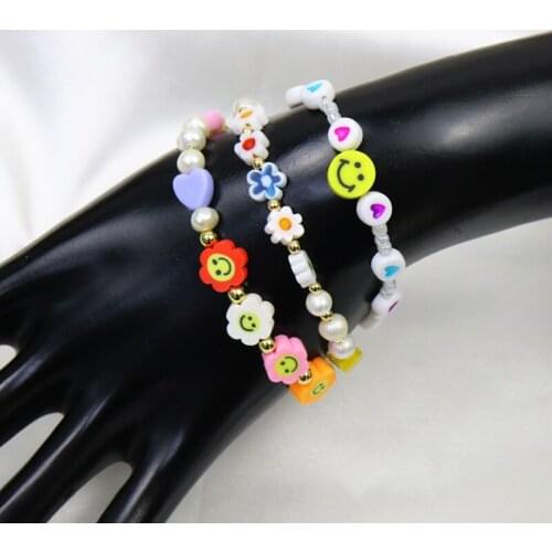 10 Pieces Handmade Freshwater pearls Bracelet Fashion jewelry Bracelet Gold Color chain women Bracelet Jewelry GIft 9946