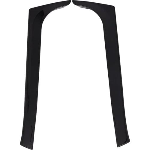 Gloss Black Rear Side Wing Spoiler Stickers Trim Cover for VW Golf 6 MK6 2008 -2013 Not for Golf 6 GTI/R