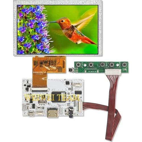 HSD050I9W1-C00-0299 Display Panel 5 inch TFT LCD HSD050I9W1 Screen 480*272 HSD050I9W1-C00 With USB Controller Board