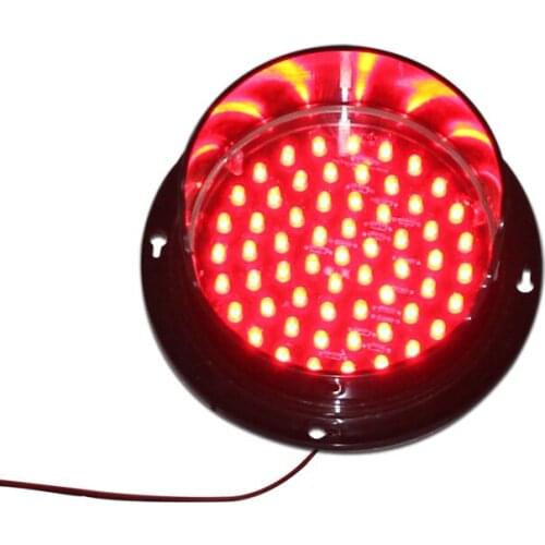 DC24V red led signal mini traffic light lamp 125mm LED traffic core