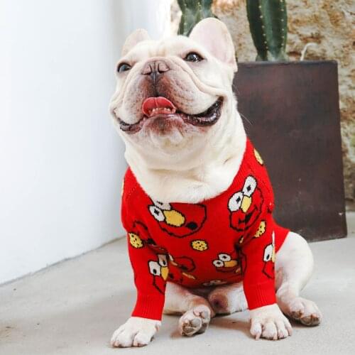 Fashion Dog Hoodies French Bulldog Clothes Pet Sweatshirt For Dog Cloth Solid Pet Sweater Fashion Dog Clothing Pet Supplies