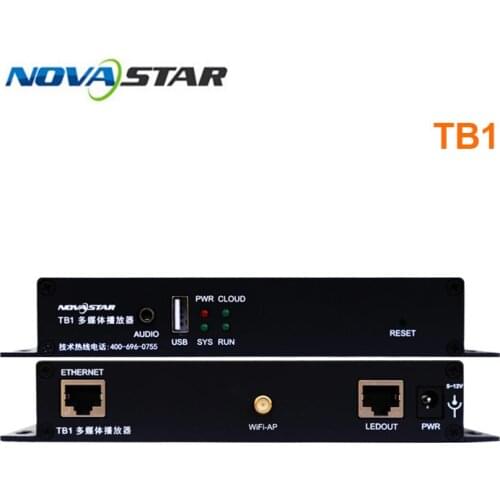 Novastar Series Multimedia Player TB1 TB2 TB3 TB4 TB6 nova control system Support Dual-Wi-Fi mode for led display