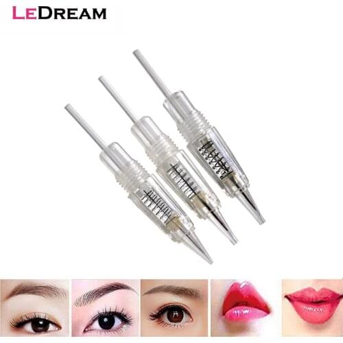 40pcs/lot Disposable Screw Tattoo Needle Cartridge For Premium Charmant Permanent Tattoo Machine 1P 1D 2P 3P 3FP 5P 5FP 7FP