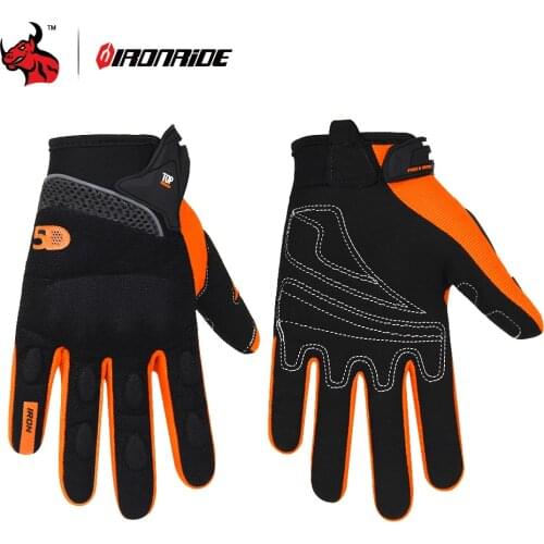 IRONRIDE 2021 Motorcycle Gloves Gant Moto Motorbike Motocross Riding Gloves Motorcycle Breathable Summer Full Finger Guantes