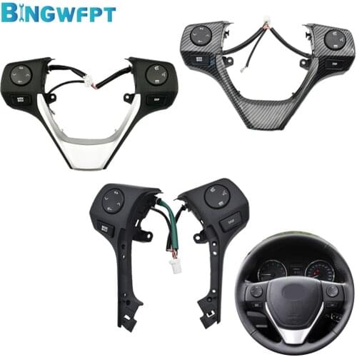 Steering Wheel Switch+cable+wire High Quality 84250-02560 For Toyota Corolla 2014/15 RAV4 Steering Wheel buttons