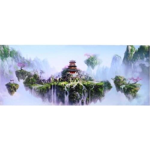 PVC Aquarium Landscape Sticker Poster Fish Tank 3D Background Sky Doublesided stickers Ocean background Ornament Poster Decor