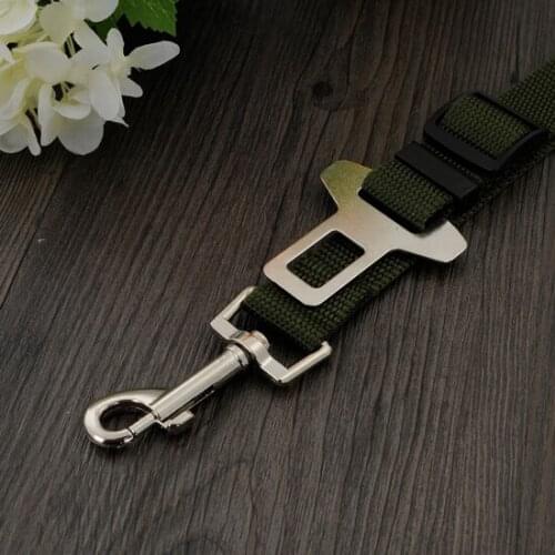 Adjustable Dog Cat Pet Car Safety Seat Belt Collars