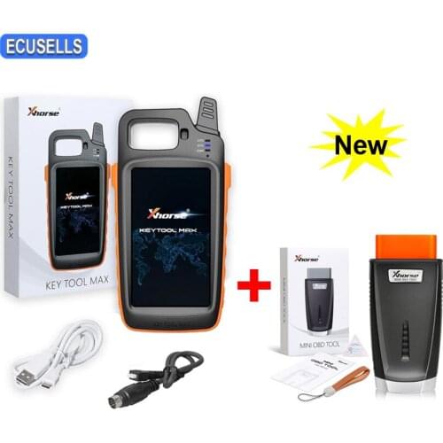 Xhorse VVDI Key Tool Max Remote Car Key Programmer Remote and Chip Generator with Xhorse VVDI MINI OBD Tool