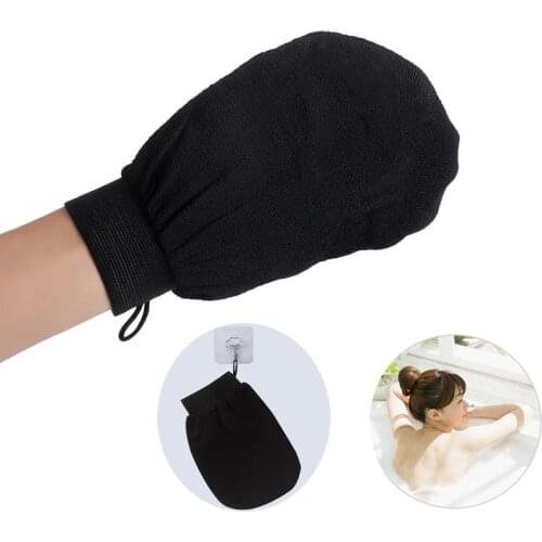 1 Piece Double Sided Hammam Scrub Mitt Magic Peeling Glove Exfoliating Tan Removal Mitt