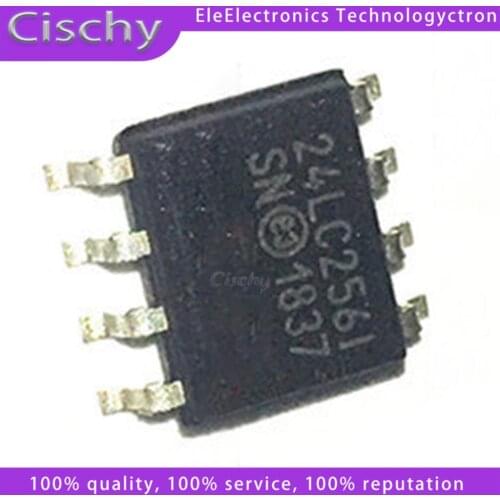 10PCS 24LC256-I/SN SOP 24LC256I 24LC256 SOP-8 24LC256T-I/SN 24LC32A-I/SN 24LC32 24LC32-I/SN 24LC32 24LC02BT-I/SN 24LC02BI 24LC02