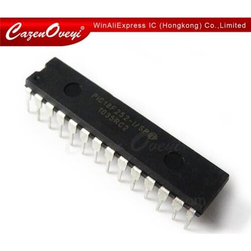 10pcs/lot PIC18F252-I/SP PIC18F252 18F252 DIP-28 In Stock