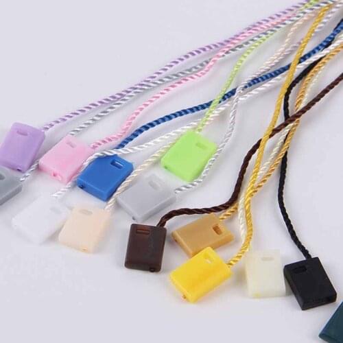 1000pcs 2018 new 8x11cm Good big plug A new kind of tag for clothes and shoes Tag line label many color choose Shoes, clothing