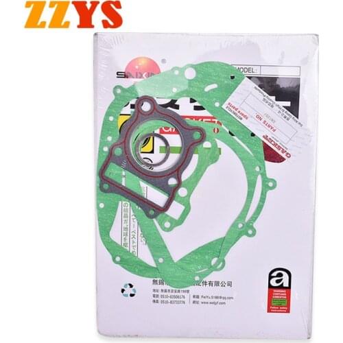 125CC Motorcycle Engine Overhaul Mat Cylinder Head Gasket for Suzuki GN125 GN 125 Complete Overhaul Gasket Set