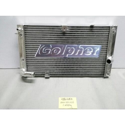 Golpher Aluminium Motorcycle Cooling Radiator FOR INDIAN SCOUT 2015-2017