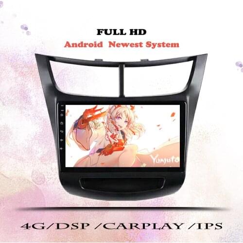 Android 10 For Chevrolet Sail 2015 2016 2017 2018 Car Radio Multimedia Video Player Navigation GPS 2 din DVD Head Unit Cassette