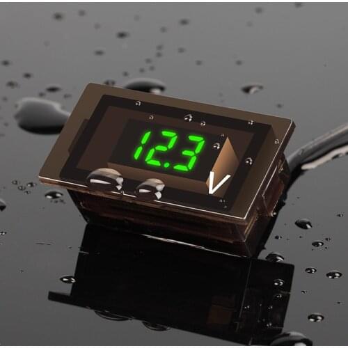 Car accessories interior auto modified car charger voltmeter 12V 24V voltage monitoring