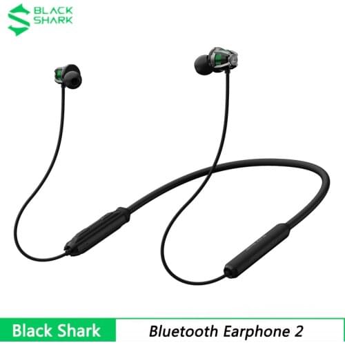 Original Black Shark Bluetooth Earphone 2 Wireless Game Earphone Neckband Headphones For Black Shark 3 3 Pro Redmi Note 9 Pro
