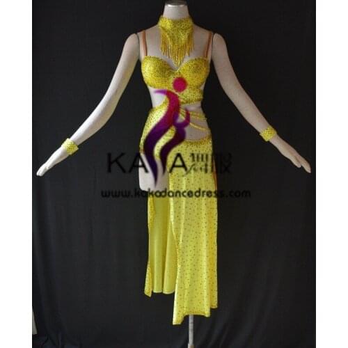 KAKA-L1542,Women Dance Wear,Girls Fringe Latin Dress,Salsa Dress Tango Samba Rumba Chacha Dress,women dress