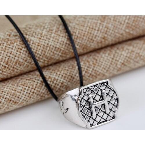 MQCHUN Movie Jewelry Hot City of Bones Silver Necklace The Mortal Instruments Angelic Power jewelry Herondale Family Accessories