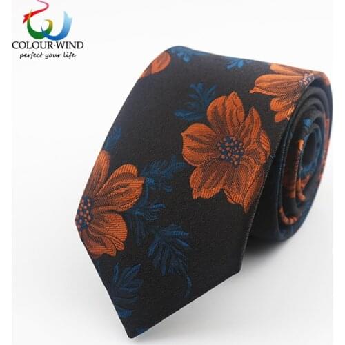 New Brand Tie Mens Floral Polyester Neck Tie 7cm Leaves Printed Bowtie Handsome Pocket Square 24*24cm Party Tie Set Lots
