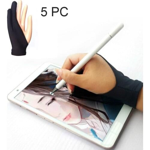 5pcs Drawing/Painting Tablet Finger Gloves for IPad Anti-Fouling/Touch Tablet Screen Finger Gloves Both for Right/Left Hand