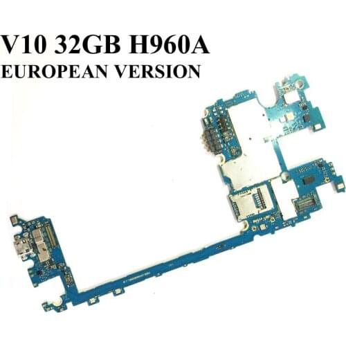Unlocked Ymitn Mobile Electronic panel mainboard Motherboard Circuits Cable With 6.0 Firmware For LG V10 H960A H960 32GB