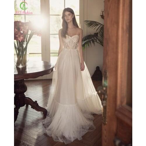 SSYFashion New Sexy Beach Evening Dress Sweetheart Sleeveless Sequins Beading Long Formal Party Gowns Vestidos De Noche