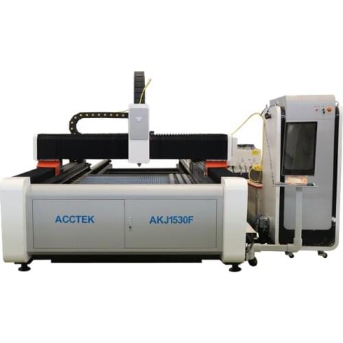 Jinan AccTek fiber laser incise cnc machine 1530 with easier operation