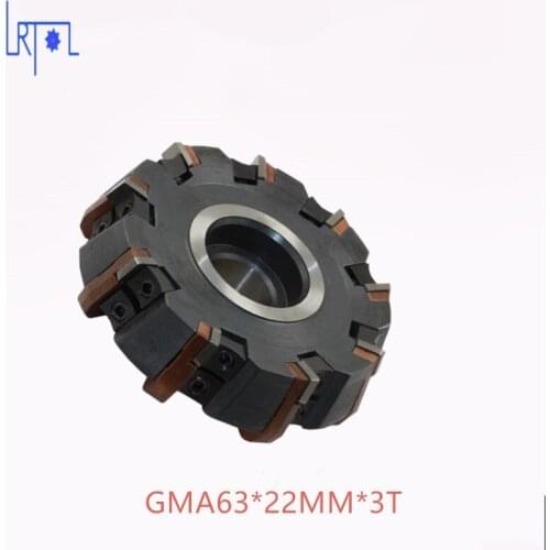 Livraison Gratuite DIa 63*22mm 75degree Fraise Outils Pour CARBIDE Inserts Convient Pour NC/CNC Machine face milling cutter