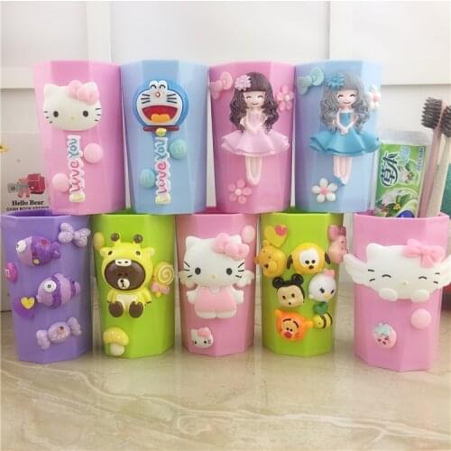Childrens toothbrush cup, childrens cartoon cup