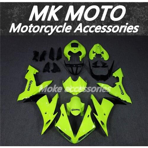 Motorcycle Fairings Kit Fit For Yzf R1 2004 2005 2006 Bodywork Set High Quality Abs Injection Neon fluorescence Black
