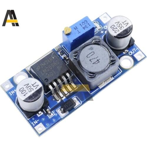LM2596 DC-DC Step-down ADJ Power Supply Module 3A Adjustable Step-down Module Voltage Regulator 24V 12V 5V 3V