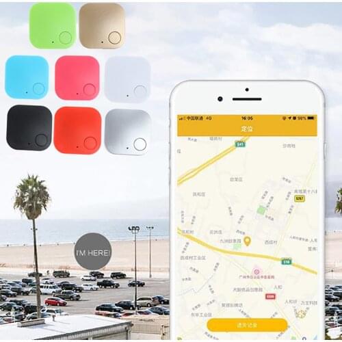 Mini Bluetooth 4.0 Smart Tag Tracker Pets GPS Tracker Key Wallet Kids Child Bag Phone Locator Anti Lost Alarm Sensor