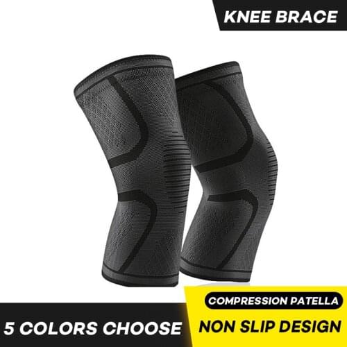 Knee Protector High Elasticity Knee Support Pads Breathable Relieve Arthritis Basketball Train Gym Sports Outdoor Guard Kneepad