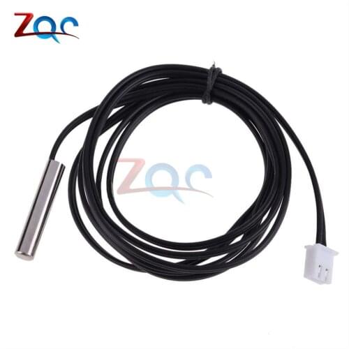 NTC Thermistor Accuracy Temperature Sensor 10K 1% 3950 Waterproof Probe Length 1m