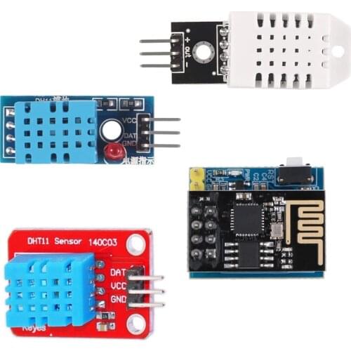 DHT22 DHT11 DHT12 Digital Temperature Humidity Sensor Module Board For Arduino Ultra-low Power High Precision 4pin