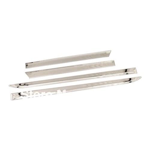 Car Styling Chrome Side Door Molding Trim Set Stainless Steel For Cadillac SRX