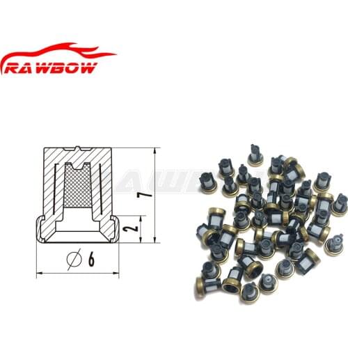 500 PCS Size 7*2*6 mm High Quality Fuel Injector Micro Filter For Renault Megane