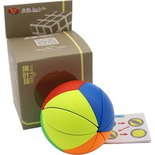 Yongjun Maple Leaf Ball Magic Speed Cube YJ Learning Educational Toy for Children Anti Stress Strange Shape Cube
