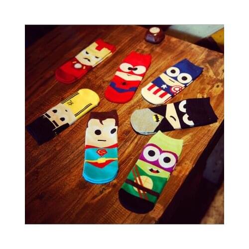 Modeager Brand Summer Spring Fall Men Harajuku Cut Socks Funny socks Hip Hop Short Novelty Sokken