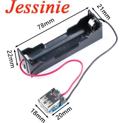 18650 Lithium Battery Charging Charger Module 3.7V 4.2V to 5V 1.2A Micro USB Step Up Boost Protection Board Mobile Power Bank