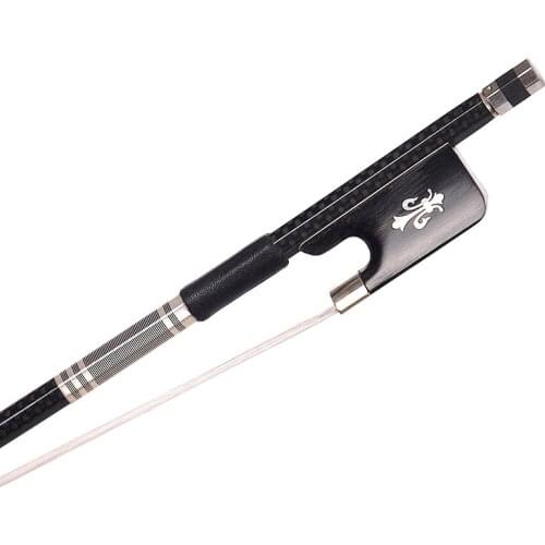 5 Star Performance Carbon Fiber Graphite 4/4 Cello Bow Free Shipping