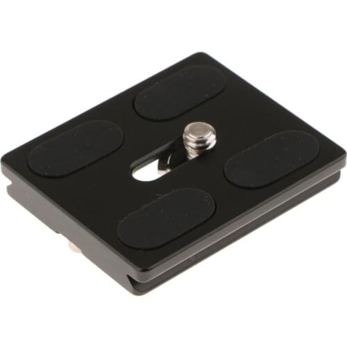 QAL-50 Arca-Swiss Style Aluminum Quick Release Plate for Digital Camera，Black