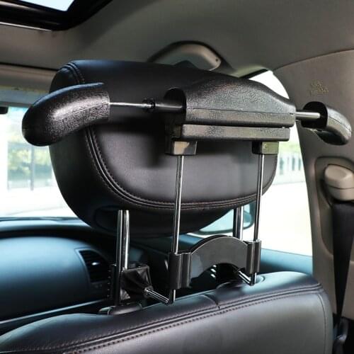 CARSUN Car Hanger Multifunctional Car Hanger Car Seat Back Hanger Retractable Hook Car Drying Rack Clothes Rack Storage Bracket