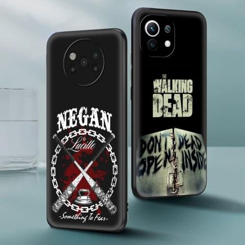 The walking dead Cover for Xiaomi Mi Poco X3 NFC M3 X3 Pro F3 F1 9T 10 11 Ultra Note 10 10T 5G A2 Lite Cell Phone Case